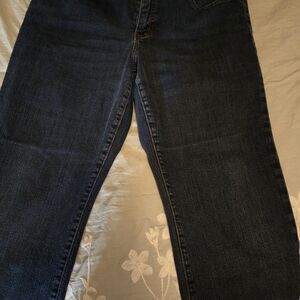 Chaps Women's Dark Blue Straight Jeans